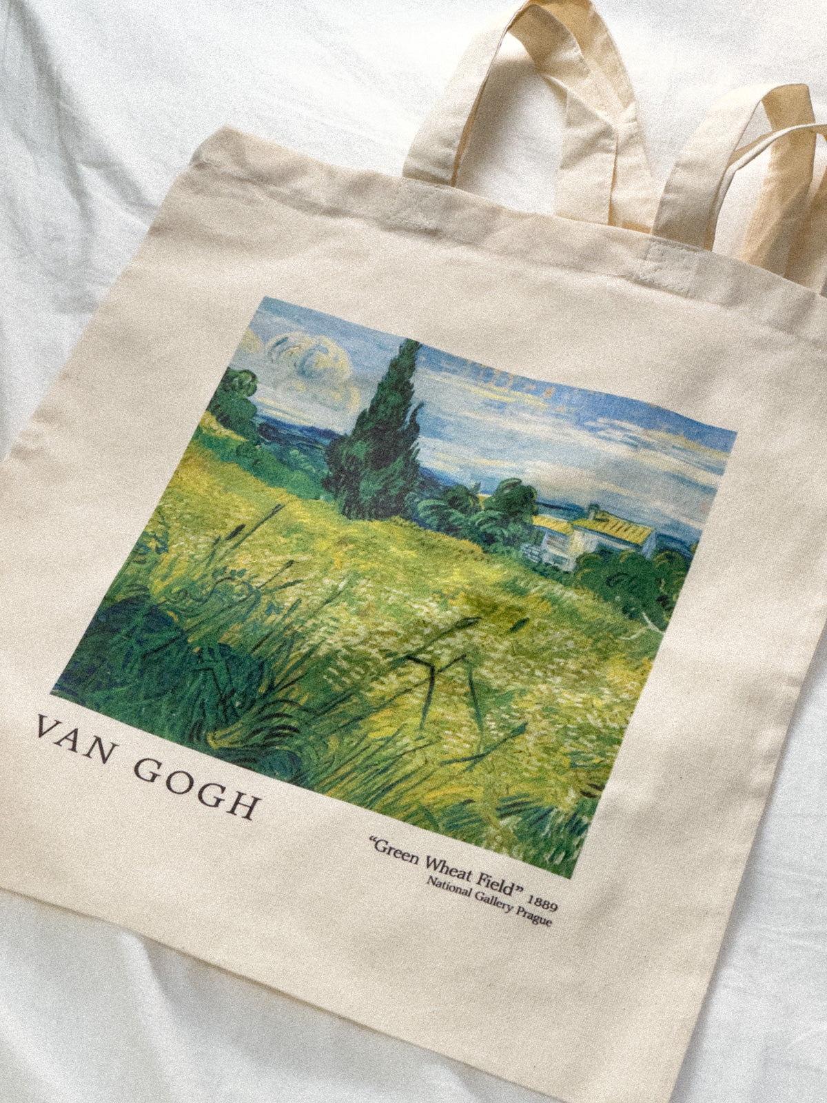 Plátěná taška Van Gogh - Zelené obilí