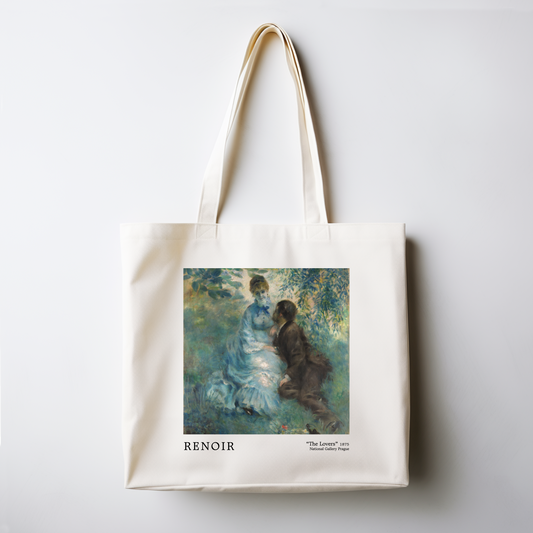 Plátěná taška Renoir - Milenci
