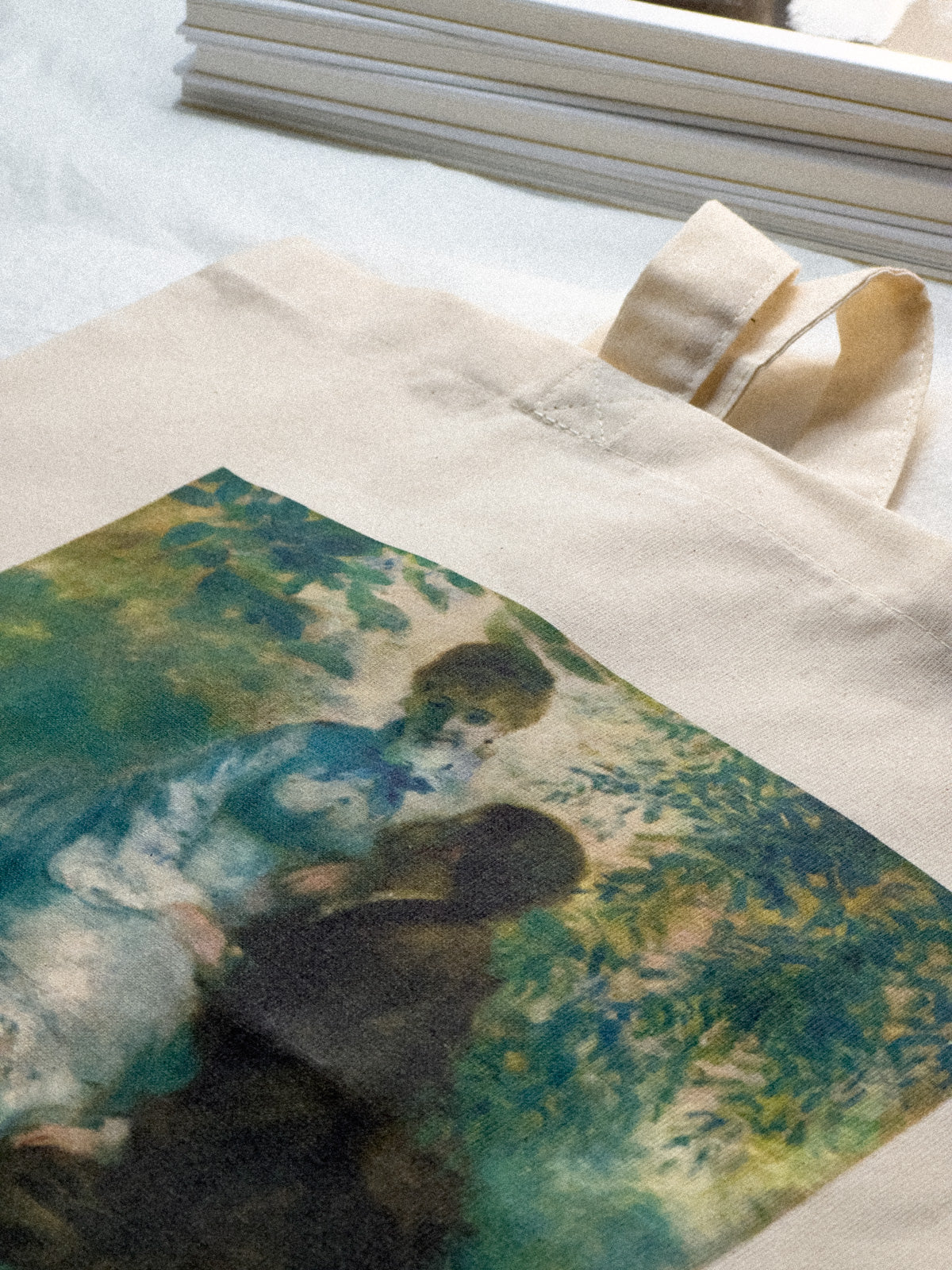 Plátěná taška Renoir - Milenci